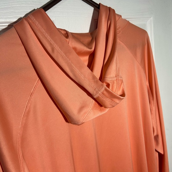 Columbia Men’s XL Omni Shield Hooded t-shirt light orange Outdoor quick dry - Picture 7 of 11